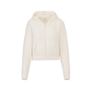 SKIMS Cozy Knit Zip Up Hoodie